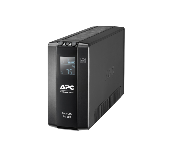 APC Back-UPS Pro (650VA/390W, 6xIEC, RJ-45, AVR, LCD) - 520166 - zdjęcie 3